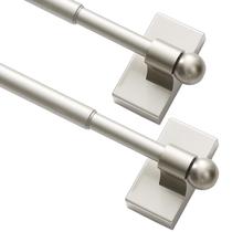 Vareta de cortina magnética turquesa para portas de metal de 40-70 cm de níquel
