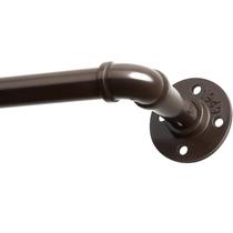 Vareta de cortina SOMINS de 1 polegada para Windows 81-122 cm Bronze Vareta de cortina SOMINS de 1 polegada para Windows 81-122 cm Bronze