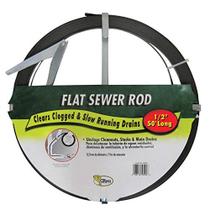 Vareta de esgoto Cobra 1/2" em aço plano de 15 m