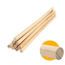 Vareta Lisa Redonda de Madeira Marfim 08 Mm X 1 Metro Mk