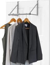 Vareta para pendurar roupas Over the Door Simple Houseware Silver Vareta para pendurar roupas Over the Door Simple Houseware Silver