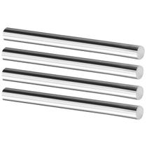 Vareta redonda de aço inoxidável Eiips 8 mm de diâmetro 25 cm de comprimento 4 unidades