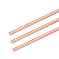 Vareta redonda de cobre PATIKIL 99,99% de cobre puro 2,1 mm de diâmetro 26 cm de comprimento Vareta redonda de cobre PATIKIL 99,99% de cobre puro 2,1 mm de diâmetro 26 cm de comprimento