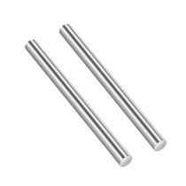 Vareta redonda sólida Etauwe 304 de aço inoxidável 12,7 mm x 204 mm Vareta redonda sólida Etauwe 304 de aço inoxidável 12,7 mm x 204 mm