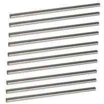 Vareta redonda Tynulox 304 de aço inoxidável 9,5 mm de diâmetro 15,3 cm Vareta redonda Tynulox 304 de aço inoxidável 9,5 mm de diâmetro 15,3 cm