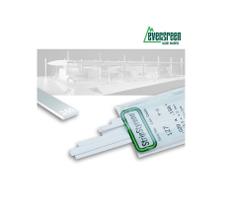 Vareta Retangular Estileno Branco 350 Mm X 1,00 Mm X 4,80 Mm Evergreen Evrg0148 Vareta Retangular Estileno Branco 350 Mm X 1,00 Mm X 4,80 Mm Evergreen Evrg0148
