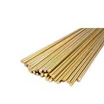 Vareta Solda Latão Grossa 3,2mm 1/8 Amarela 1kg Ômega