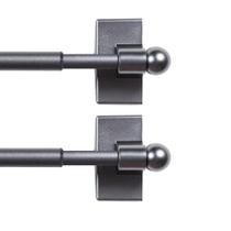 Varetas de cortina magnéticas H.VERSAILTEX para portas de metal 40-70cm