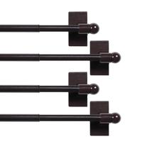Varetas de cortina magnéticas H.VERSAILTEX para portas de metal 9-16 polegadas 4PK Varetas de cortina magnéticas H.VERSAILTEX para portas de metal 9-16 polegadas 4PK