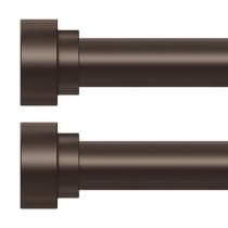Varetas de cortina, oi! Dear Bronze 71-122 cm, pacote com 2 unidades, Heavy Duty