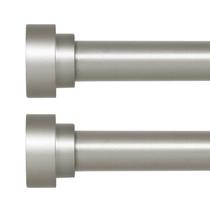 Varetas de cortina, oi! Dear Silver 122-213 cm, pacote com 2 unidades ajustáveis Varetas de cortina, oi! Dear Silver 122-213 cm, pacote com 2 unidades ajustáveis