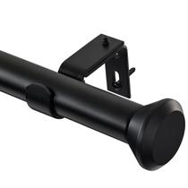 Varetas de cortina SIMEWIN Heavy Duty 122 a 213 cm pretas com diamante Varetas de cortina SIMEWIN Heavy Duty 122 a 213 cm pretas com diamante