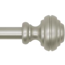 Varetas de cortina UNCONSIL Nickel 120-210 cm ajustáveis para serviços pesados
