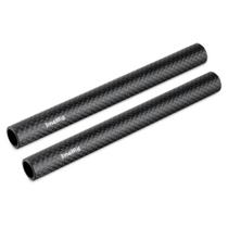 Varetas de fibra de carbono SMALLRIG de 15 mm (15 cm) para suporte de trilho de 15 mm