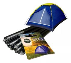 Varetas De Reposição Barraca Iglu 4 Pessoas Kit Completo Mor Varetas De Reposição Barraca Iglu 4 Pessoas Kit Completo Mor