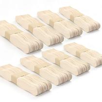 Varetas para Leques Kang&Chang 20 cm Onduladas de Madeira Pacote com 200 Unidades Varetas para Leques Kang&Chang 20 cm Onduladas de Madeira Pacote com 200 Unidades