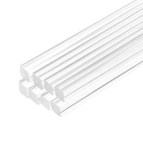 Varetas quadradas acrílicas MECCANIXITY 10mm x 30cm - 8 peças Varetas quadradas acrílicas MECCANIXITY 10mm x 30cm - 8 peças