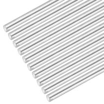 Varetas redondas de aço inoxidável MECCANIXITY 8 mm x 400 mm (pacote com 10)