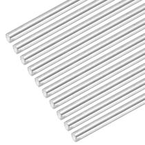 Varetas redondas de aço inoxidável MECCANIXITY 9,5 mm x 203 mm (10 unidades)