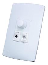 Variador Dimmer Rotativo Ventilador Teto, 1 Interruptor - PW