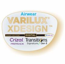 Varilux X Design Airwear Transitions Blue Uv Crizal Prevencia