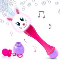 Varinha de Bolhas ArtCreativity Coelhinho da Páscoa 14m com LED e Música Varinha de Bolhas ArtCreativity Coelhinho da Páscoa 14m com LED e Música