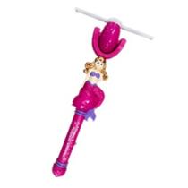 Varinha de brinquedo sereia brinquedo com led e som arco-iris Varinha de brinquedo sereia brinquedo com led e som arco-iris