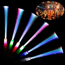 Varinha de fibra óptica Skylety Glow Stick LED Fairy 6 peças Varinha de fibra óptica Skylety Glow Stick LED Fairy 6 peças