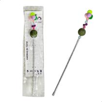 Varinha de gato Brinquedo interativo para Pet com Miçangas Sino catnip bola colorido