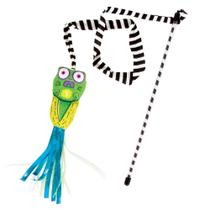 Varinha de gato Cat Toy Fat Cat Tadpole Cat recheada com erva-dos-gatos 100% orgânica Varinha de gato Cat Toy Fat Cat Tadpole Cat recheada com erva-dos-gatos 100% orgânica