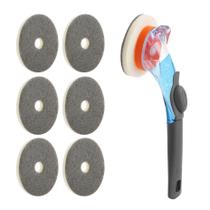 Varinha de Limpeza CLEANHOME com Dispensador de Sabão e 6 Almofadas Varinha de Limpeza CLEANHOME com Dispensador de Sabão e 6 Almofadas