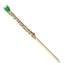 Varinha Elemental - Borboleta da Alvorada - 40cm em Madeira