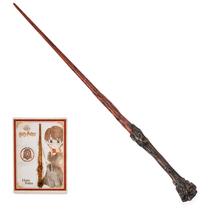 Varinha encantadora de Harry Potter Toy Wizarding World 30 cm com cartão Varinha encantadora de Harry Potter Toy Wizarding World 30 cm com cartão