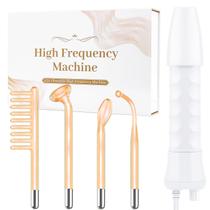 Varinha facial de alta frequência Uaike Orange com 4 tubos de vidro