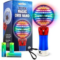 Varinha giratória Toy Happy Kids Light Up Magic Orb com baterias