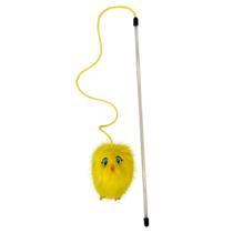 Varinha Kong Teaser Chirpz Chick Brinquedo Sonoro Para Gatos