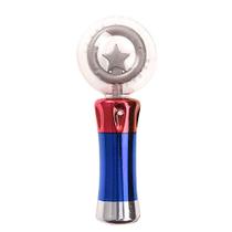 Varinha Magic Ball Wand LED Light Up Spinning Globe Star 19,5 cm