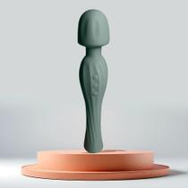 Varinha Mágica 12 Modos de Vibração Revestida em Silicone