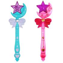 Varinha Mágica c/ Luzes - Cores Sortidas - Wellkids Varinha Mágica c/ Luzes - Cores Sortidas - Wellkids