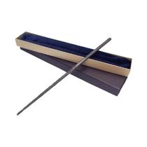 varinha mágica com núcleo de metal cosplay para crianças com caixa