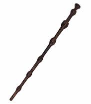Varinha mágica de madeira esculpida à mão 38 cm Handicraftviet Varinha mágica de madeira esculpida à mão 38 cm Handicraftviet