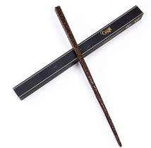 Varinha mágica de madeira Handicraftviet 38 cm esculpida à mão S1 Varinha mágica de madeira Handicraftviet 38 cm esculpida à mão S1