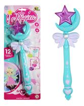 Varinha Mágica Encantada Luz E Som Fada Princesa Menina Varinha Mágica Encantada Luz E Som Fada Princesa Menina