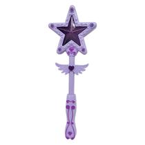 Varinha Mágica Estrela Princesa Divertida Luz e Som DM Toys Varinha Mágica Estrela Princesa Divertida Luz e Som DM Toys