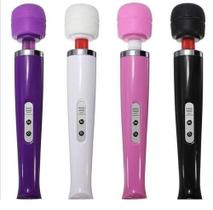 Varinha Magica recarregável 10 vibrações com cabeça flexível