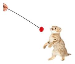 Varinha para Gatos Cat Penas Sisal Brinquedo Interativo Vara Divertida Varinha para Gatos