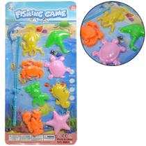 Varinha pega peixe com 8 pecas fishing game - 20 COMERCIAL