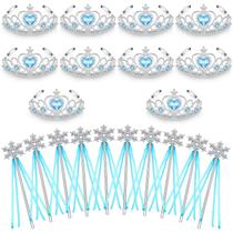 Varinha Princess Tiaras and Crowns Hydren Snowflake x24 azul