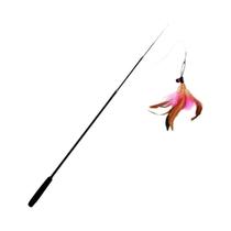 Varinha Telescópica Extra Longa De 1,8m Para Gatos, Vara De Pesca Estendida, Brinquedo De Pluma
