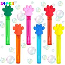 Varinhas de Bolha com Estampa de Patas - 24 Unidades para Festa Infantil